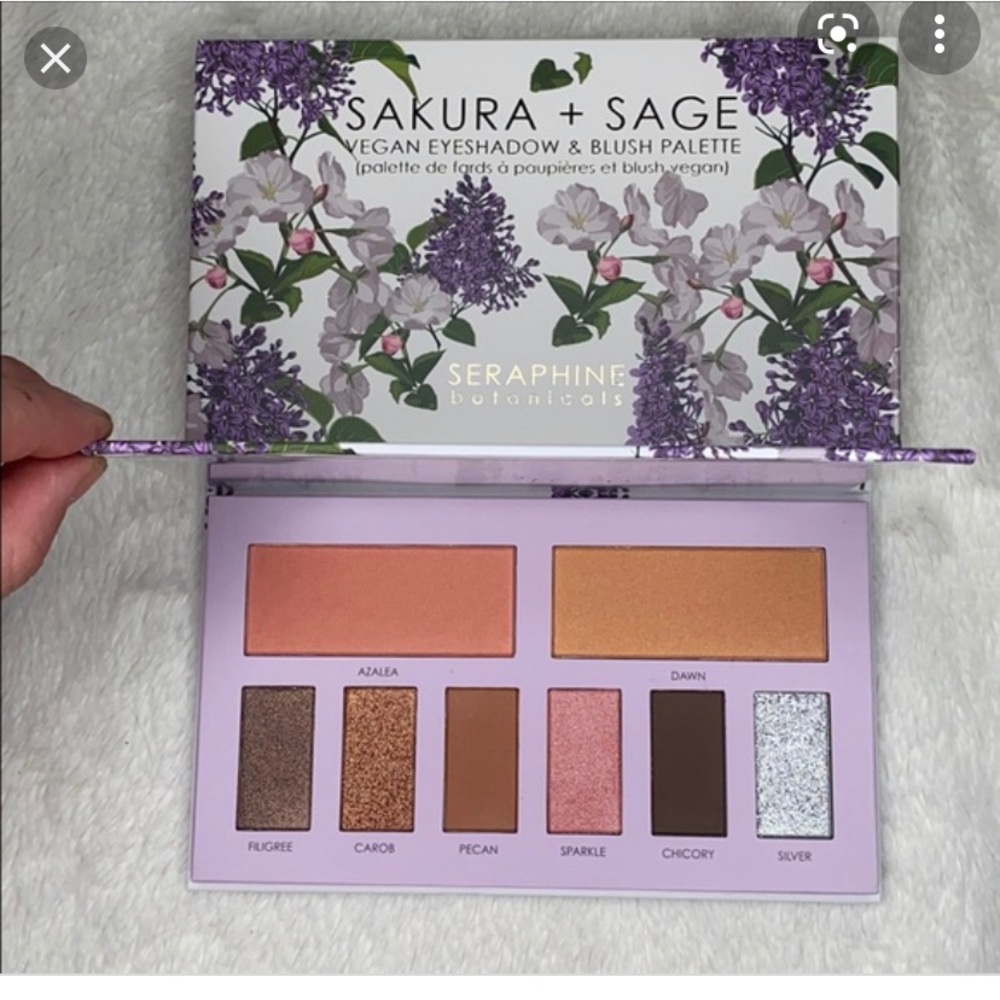 Sakura + Sage eye & cheek palette
